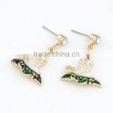 Christmas Ornaments Dress Wholesale Earring Gold Metal Alloy 2013 New thumbnail-1