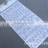 PVC Adhesive Letters Glitter Powder Sticker thumbnail-3