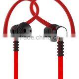 Colorful Flat Cable Earphone With Microphone For Mobile Phones thumbnail-1