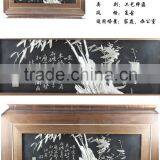 Silver Haze/Silver Carved Stone Huazhu Map / Handmade Decorative Wall Paintings thumbnail-2
