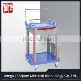 One Drawer Plastic-steel Columns With One Dust Baskets ABS Transfusion Trolley thumbnail-1