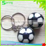 Hard Resin Material Football Keychain /soccer Ball Key Chain/ Ball Key Ring