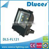 Ip65 High Power Aluminum Lamp Body Cob Outdoor 200 Watt Led Flood Light