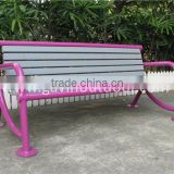 Recycled plastic wood garden bench park bench outdoor