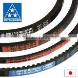 High quality chocolate mitsuboshi v belt made in Japan