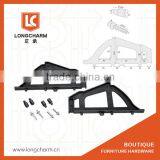 Gray Plastic Two Layers Shoe Rack Shoe Rack Bracket YL-016 Made in China thumbnail-3