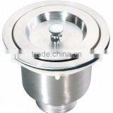 Stainless Steel Single Bowl Handmade Kitchen Sink With Drain Board/with Tray 9645-4 thumbnail-6