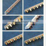 Pin/needle type Circuit breaker copper busbar comb 1P/2P/3P/4P for C45