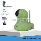 Camnoopy 720p 1.0mp Onvif H.264 pt Pan&tilt Wireless ip Camera Two-way Audio 128GB SD Card Max 64ch Wireless Alram Sensor thumbnail-1