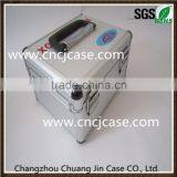 China Factory Price Carrying Medical Paramedic Doctors Silver Aluminum First Aid Kit Box With Blue Dividers thumbnail-2