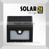 Practical 28 LED Solar Powered Light Wireless Wall Security Light Motion Sensor Lamp Waterproof Outdoor Lighting