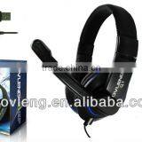 USB Headphones With Detachable Mic and Volume Control thumbnail-1