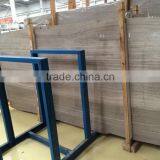 Grey Wooded Marble Slab Supplier 12"*24"*3/8" thumbnail-4