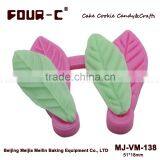 Poinsettia Leaf of Silicone Veiner Mould - 51mm Long