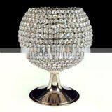 Unique Shaped Candelabra Centerpiece for Weddings Metal Table Centerpiece on Sale thumbnail-4