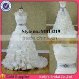 2014 New Arrive Layer Ruffle Mermaid Fishtail Wedding Dress Wholesale Dress thumbnail-3