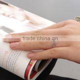 Women's Flower & Heart Shape Adjustable Finger Ring thumbnail-6