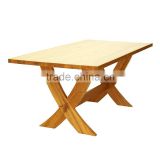 New design tea and chairs set round wood conference table