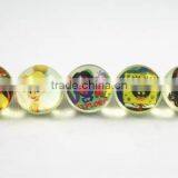 Promotional Toy Printed Paper Card China Manufacture Promotional Solid Rubber Ball Bouncing Balls Elasticity Balls thumbnail-4