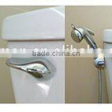 Hand Held Bidet Sprayer, Premium Stainless Steel Diaper Sprayer Shattaf - Complete Set for Toilet, Hand Sprayer for Bidet Toilet thumbnail-5