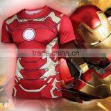 Marvel Comics Superhero Clothing Cycling Running Training Short Sleeve T-Shirts thumbnail-6