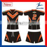 OEM Service Cheap Price Latest Design Your Own Rugby Jersey thumbnail-1