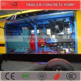 60 80m3 Electri Motor Stationary Concrete Pump, Portable Concrete Pump for Sale, China Top Quality thumbnail-3