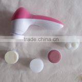 2016 High Quality 5 in 1 Beauty Salon Vibrating Equipment Electric Personal Skin Care Face Massage Cleansing Brush thumbnail-4