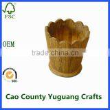 Antique Wooden Pots for Plants Coloured Plant Pots thumbnail-1