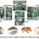 Flour Mill Wheat Processing Equipments 5t/d~300t/d thumbnail-1