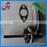 Customized Casting Aluminium Hand Grip, Die Casting Furniture Parts thumbnail-1