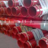 AS1074 Red painting Grooved ends Steel Pipes for Fire Fighting