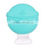 Round Shape Baby Pacifier Chain Clamp Silicone Material thumbnail-1