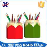 Creative DIY Pencil Head Silicone Pen Container Small thumbnail-1