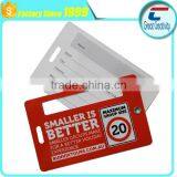 Printable PVC Plastic Touring Card With Signature Panel thumbnail-1