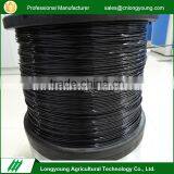 New style fastening polyester black wiggle wire for greenhouse