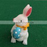 Set of Egg&rabbit Led Yellow Flicking Candles Easter Gift Candles Led Real Wax Candles for Easter Home Decorative Rabbit Candles thumbnail-4