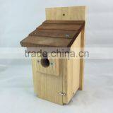 FSC Small New Design Wood House Wooden Bird Cage thumbnail-1