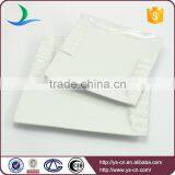 Wholesale Ceramic White Square Restaurant Custom Dinner Plate thumbnail-3