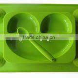 Silicome Suction Bowl Sectional Baby Plate/Placemat thumbnail-2