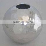 Recycled Aluminum New Design 2014 Mirror Finish Decorative Metal Vase thumbnail-1
