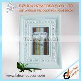 Distressing Effect 4X6'' Opening White Single Photo Frame for Home Decoration thumbnail-1