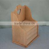 Unfinished Hanging Wooden Unusual Pencil Case With Lid Wholesale thumbnail-4