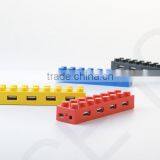 Building Block Design Plastic USB 4 Ports USB Hub 2.0 thumbnail-2