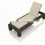 2017 Sigma Hot Sale SGS Tested Cheap Garden Plastic Wicker Luxury Rattan Sun Lounger thumbnail-1