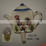 porcelain hook-ceramic clother hook-pottery pothook