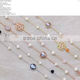 New Product Fashion Jewelry 925 Silver Elegant Fairy And Rose Flower Cameo Pearl Bracelet Made in Italy C12 Cameo 12-12mm thumbnail-1