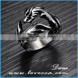Personalized Ring 316 Stainless Steel Retro Jewellery Casting Dragon Ring for Men thumbnail-3