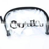 Transparent PVC Shell Shape Fashion Clear Cosmetic Bags With Metal Zipper thumbnail-2