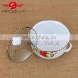 110DG Useful Yiwu Wholesale 3pcs Steel Enamel Casserole thumbnail-6